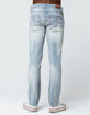 RSQ New York Rip N Repair Mens Slim Straight Jeans image number 3
