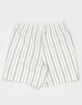 RSQ Mens Stripe Pull On Shorts image number 9