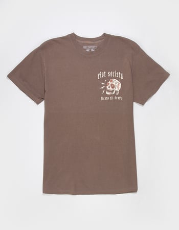 RIOT SOCIETY Fiesta Til Death Mens Heavyweight Tee Alternative Image