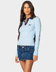 EDIKTED Contrast Bow Polo Top image number 3