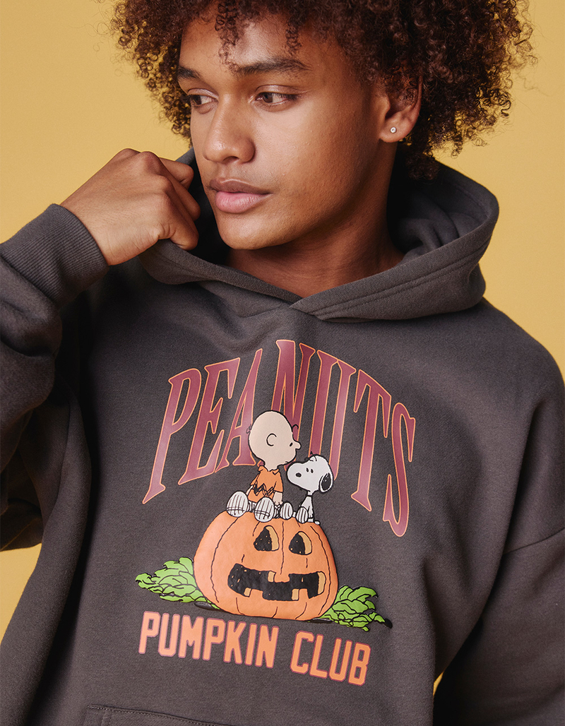 RSQ x Peanuts Pumpkin Club Mens Oversized Hoodie image number 4
