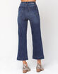 VOLCOM Stone Scraper Ankle Womens Wide Leg Crop Jeans image number 4