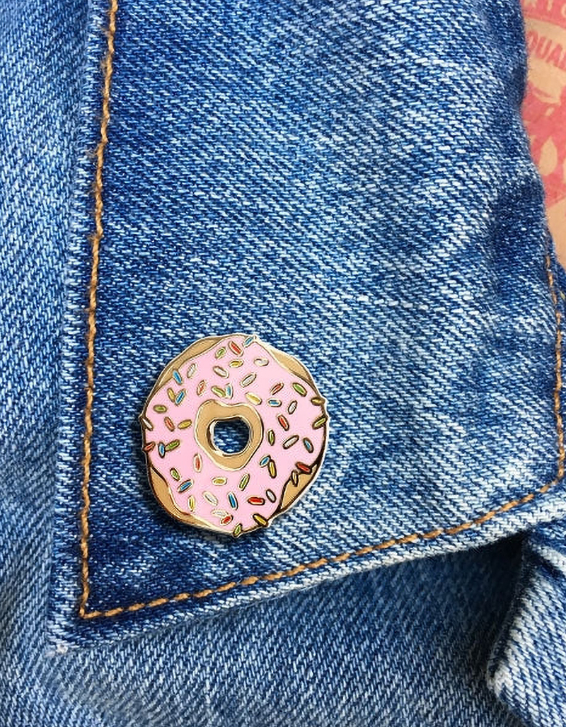 THE FOUND Donut Enamel Pin image number 1