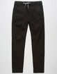 CHARLES AND A HALF Black Mens Chino Jogger Pants image number 4