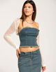 EMORY PARK Crochet Womens Shrug image number 2