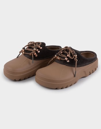 CROCS Axle Womens Suede Mules Alternative Image