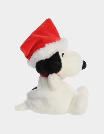 PALM PALS Peanuts Santa Snoopy Plush Toy Alternative Image