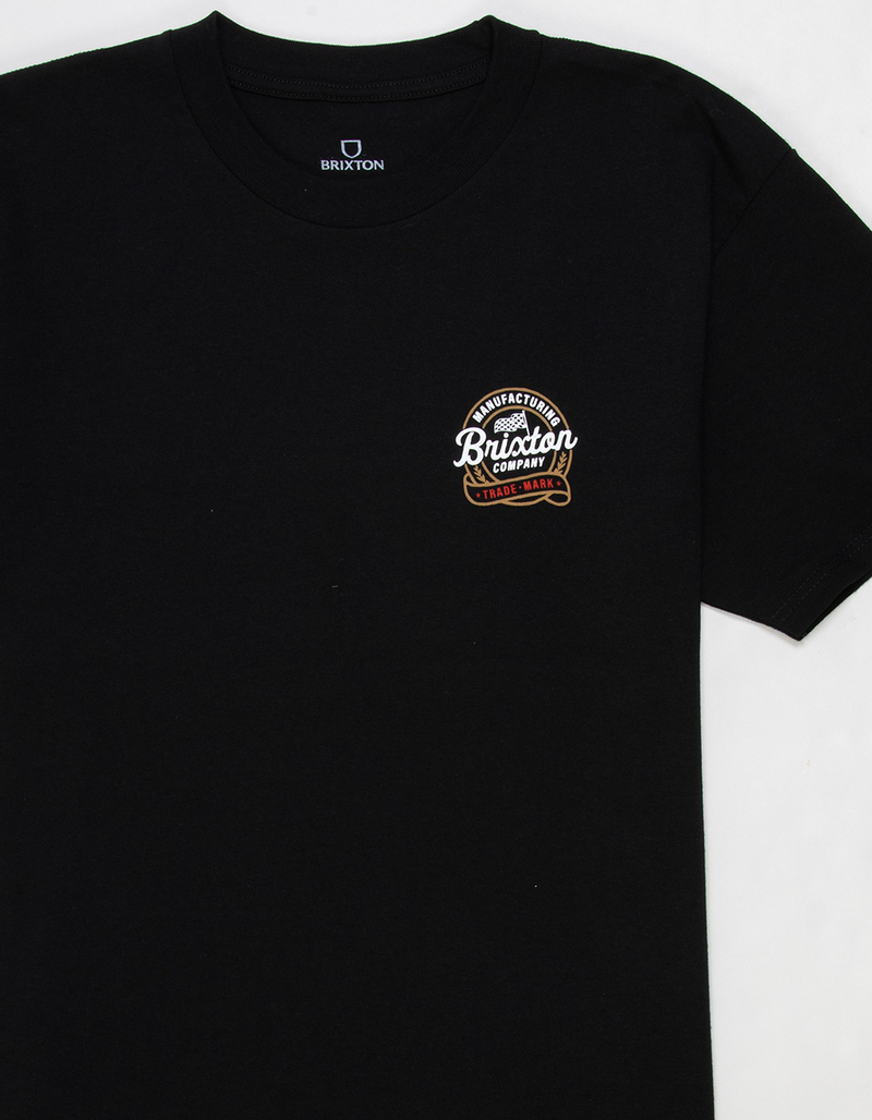 BRIXTON Qualifier Mens Tee image number 2