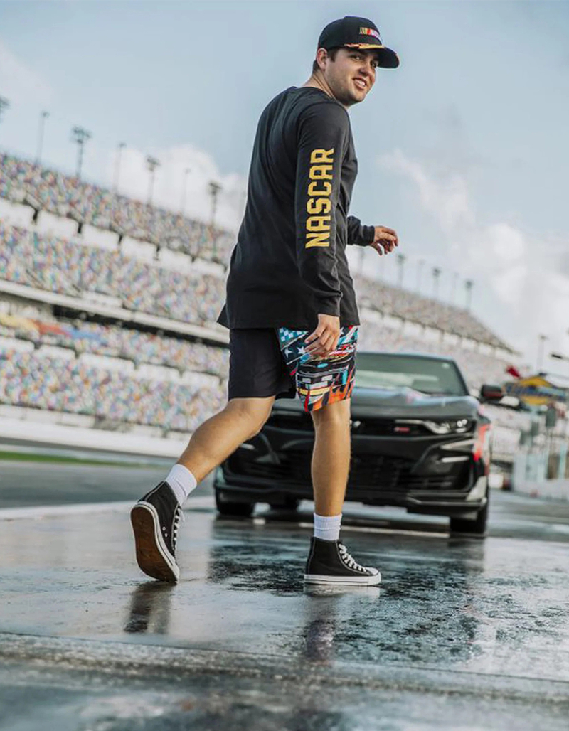 HURLEY X NASCAR Everyday Flame Mens Tee image number 3