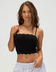 TILLYS Lace Hem Womens Cami image number 1