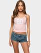 EDIKTED 80'S Babe Tank Top image number 1