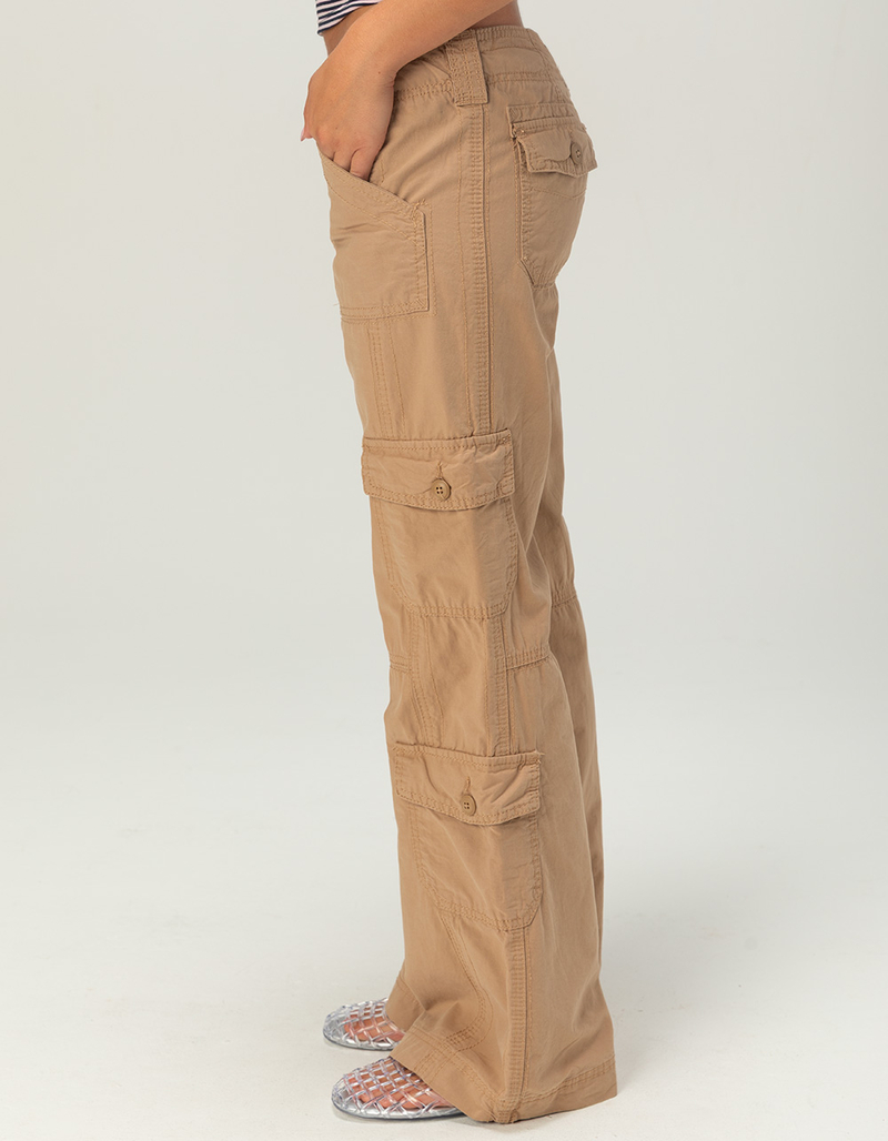 RSQ Womens Low Rise Baggy Cargo Pants image number 2