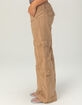 RSQ Womens Low Rise Baggy Cargo Pants image number 3