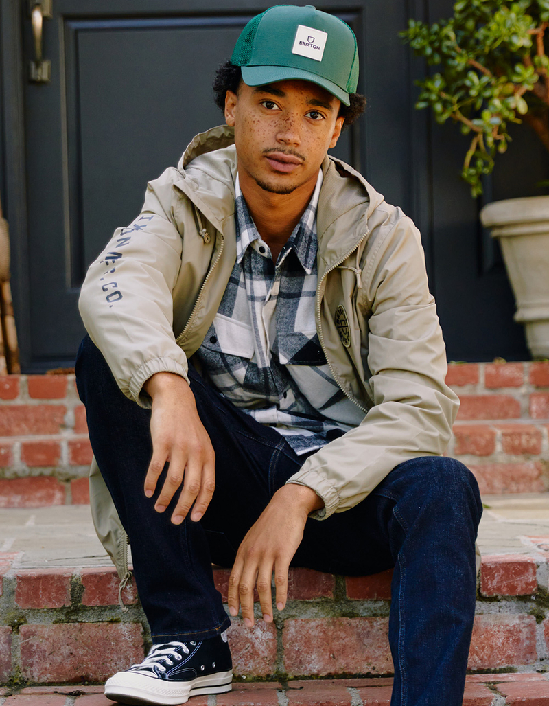 BRIXTON Claxton Crest Mens Jacket image number 4