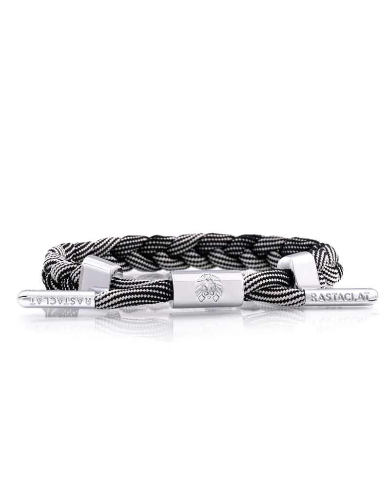 RASTACLAT Black Mirror Braided Bracelet image number 0