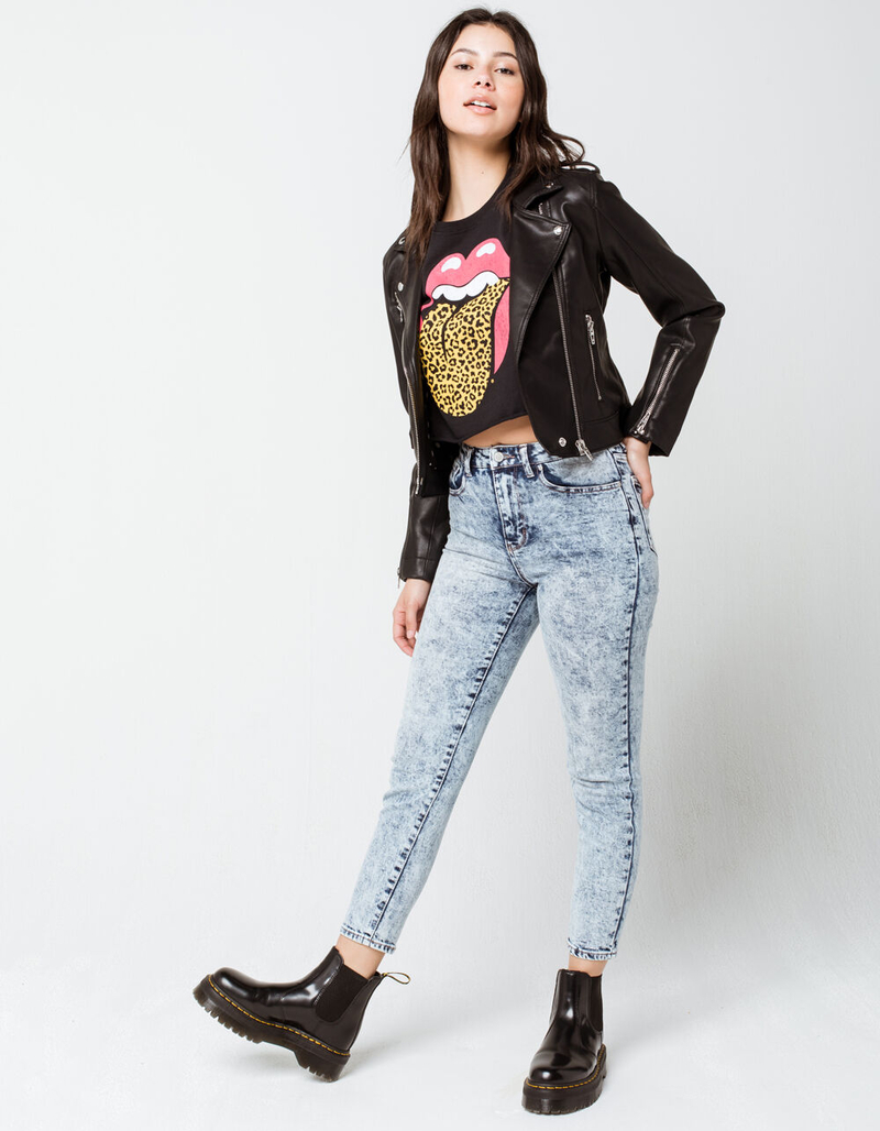 RSQ Acid Wash Womens Mom Jeans ACID WASH Tillys