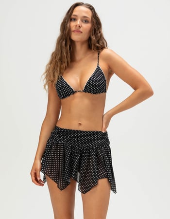 FULL TILT Mesh Womens Cover-Up Skirt Primary Image