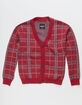 RSQ Mens Plaid Cardigan image number 5