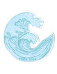 PURA VIDA Crashing Waves Sticker image number 1