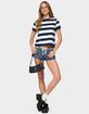 EDIKTED Valetta Oversized Striped Tee image number 5