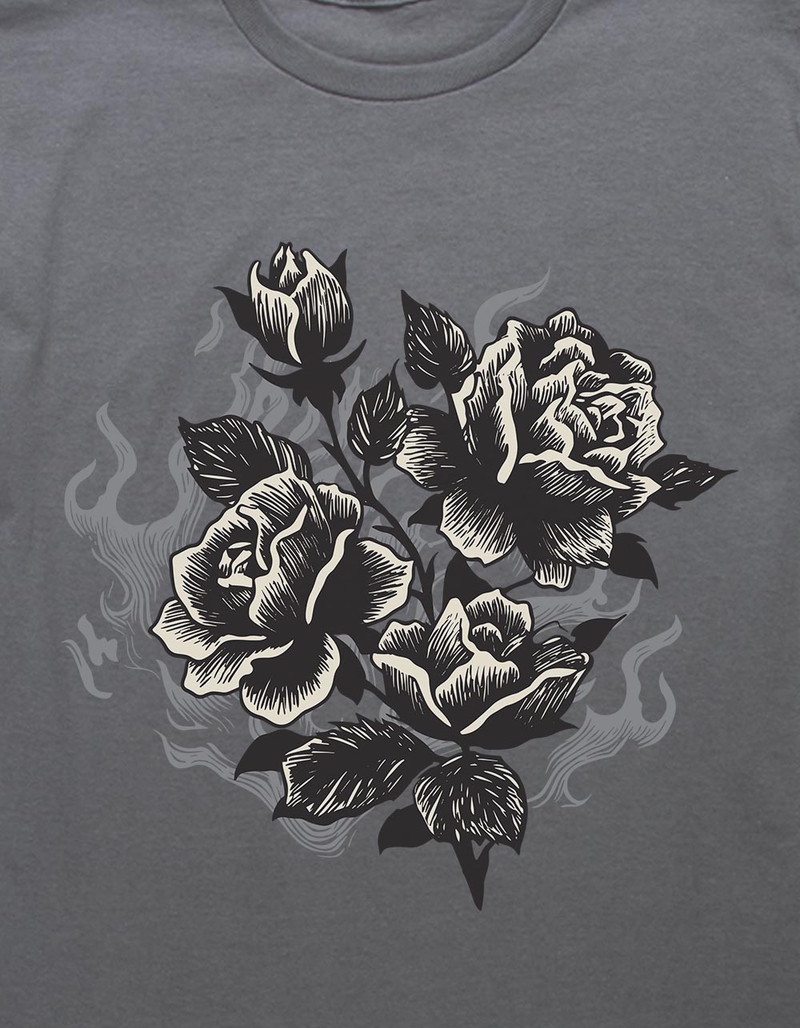 ROSE Flames Unisex Kids Tee image number 1