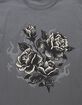 ROSE Flames Unisex Kids Tee image number 2