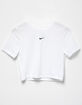 NIKE Sportswear Essential Slim Crop Womens Tee image number 5