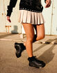DR. MARTENS Buzz 5-Eye Womens Milled Nappa Leather Shoes image number 10