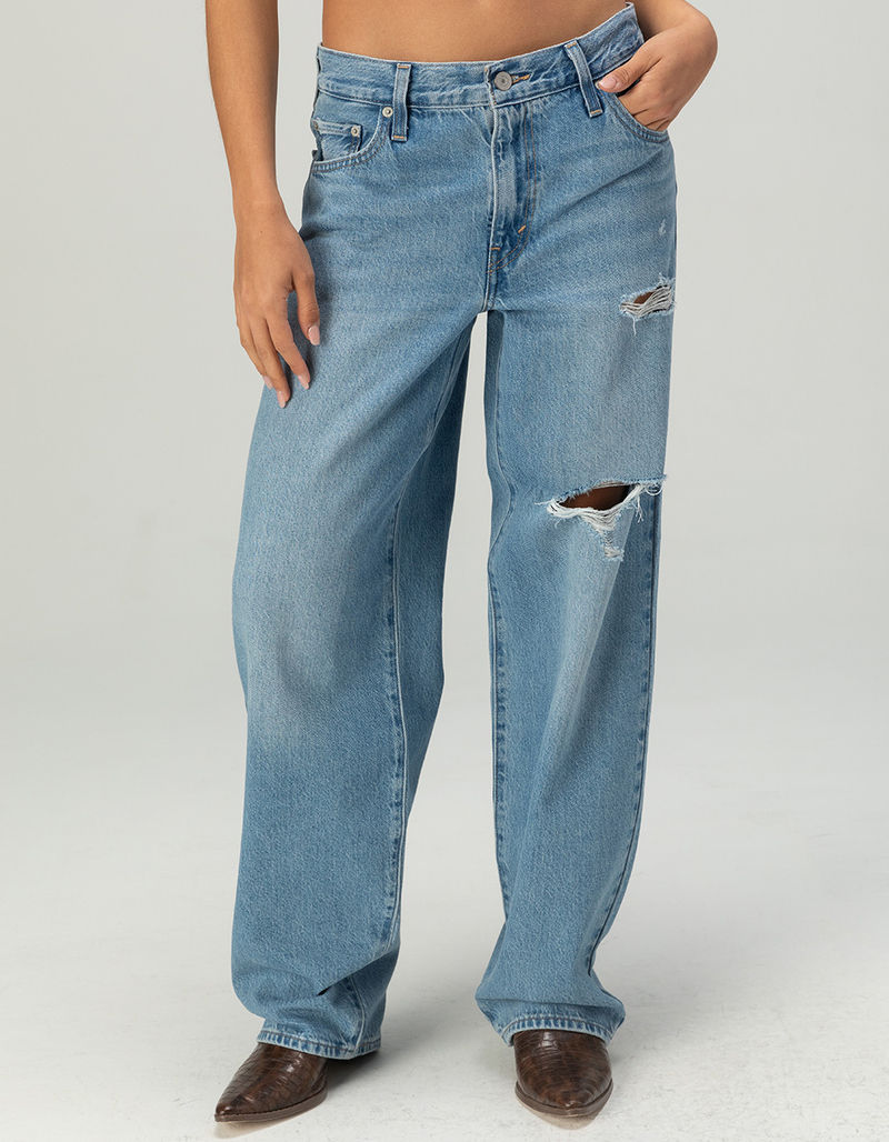 LEVI'S Premium Baggy Dad Womens Jeans - In The Middle image number 1