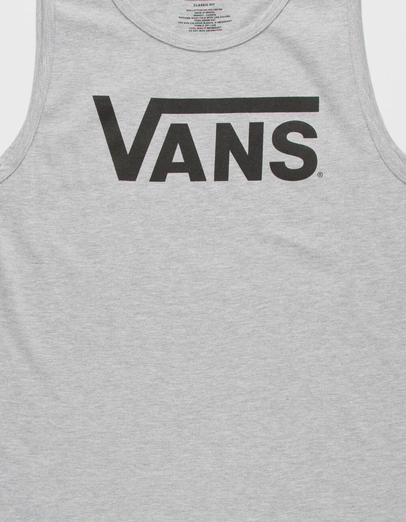 VANS Classic Heather Grey Mens Tank Top image number 1