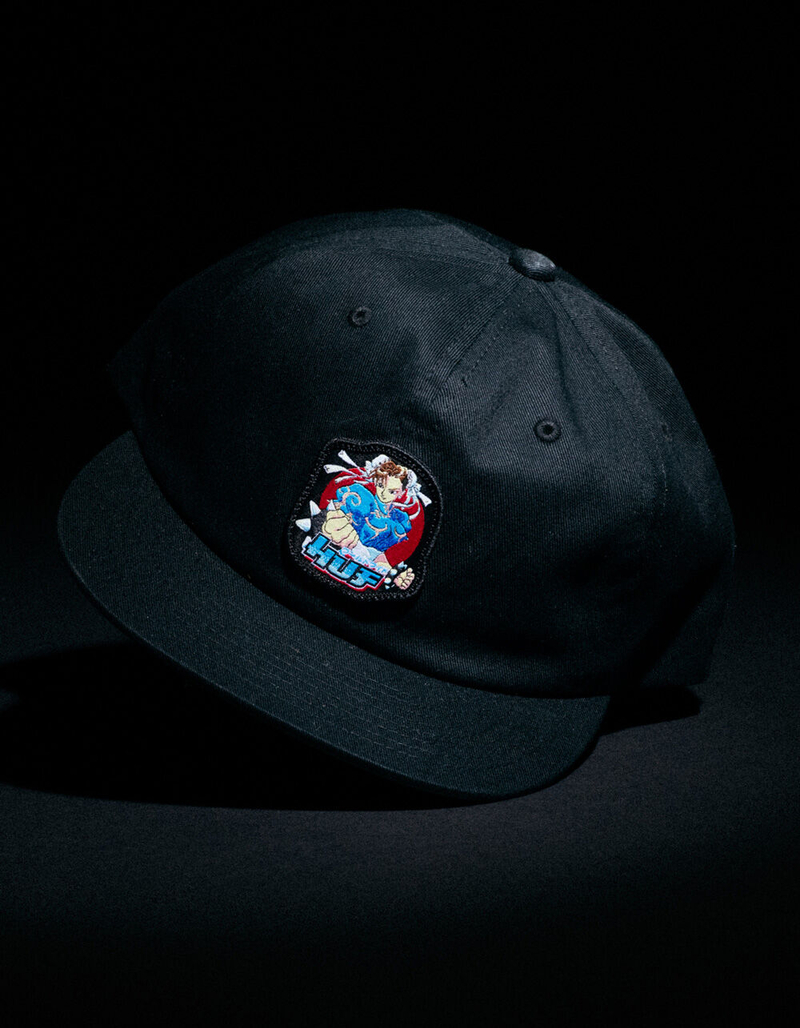 HUF x Street Fighter Chun-Li Mens Snapback Hat image number 2