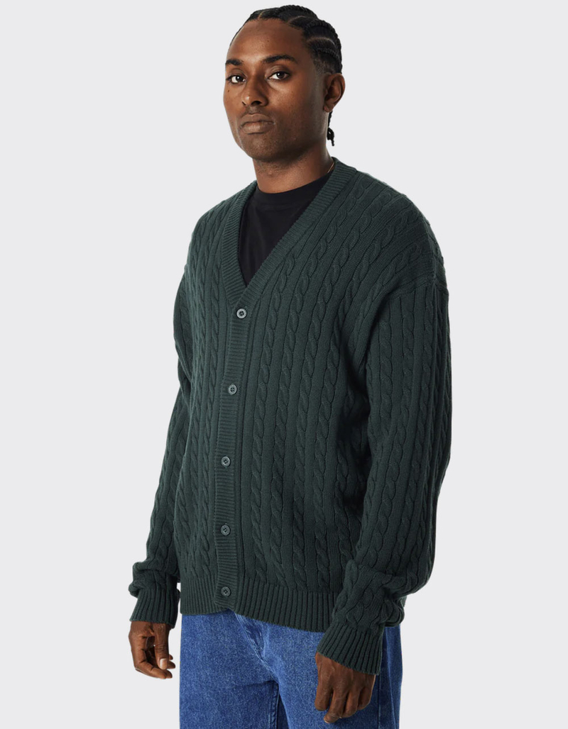 HUF Triple Triangle Mens Cardigan image number 2
