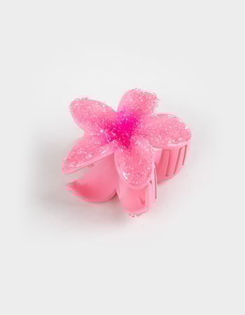 FULL TILT Bedazzled Hawaiian Floral Claw Hair Clip Primary Image