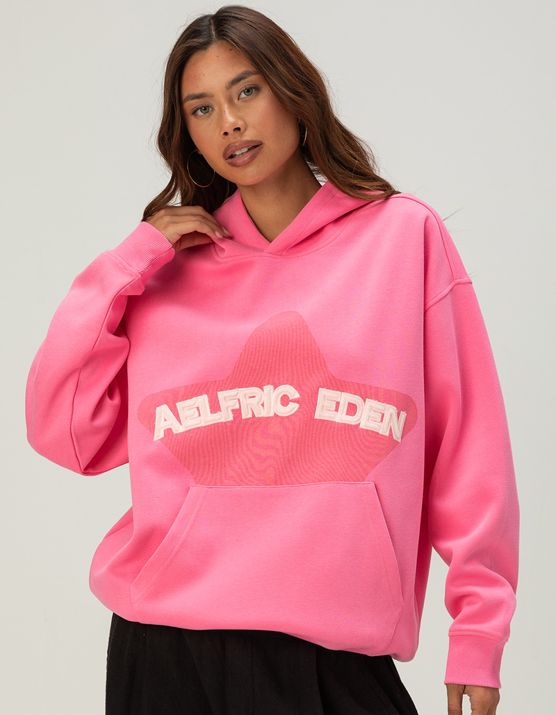 AELFRIC EDEN Colorful Star Womens Oversized Hoodie image number 1