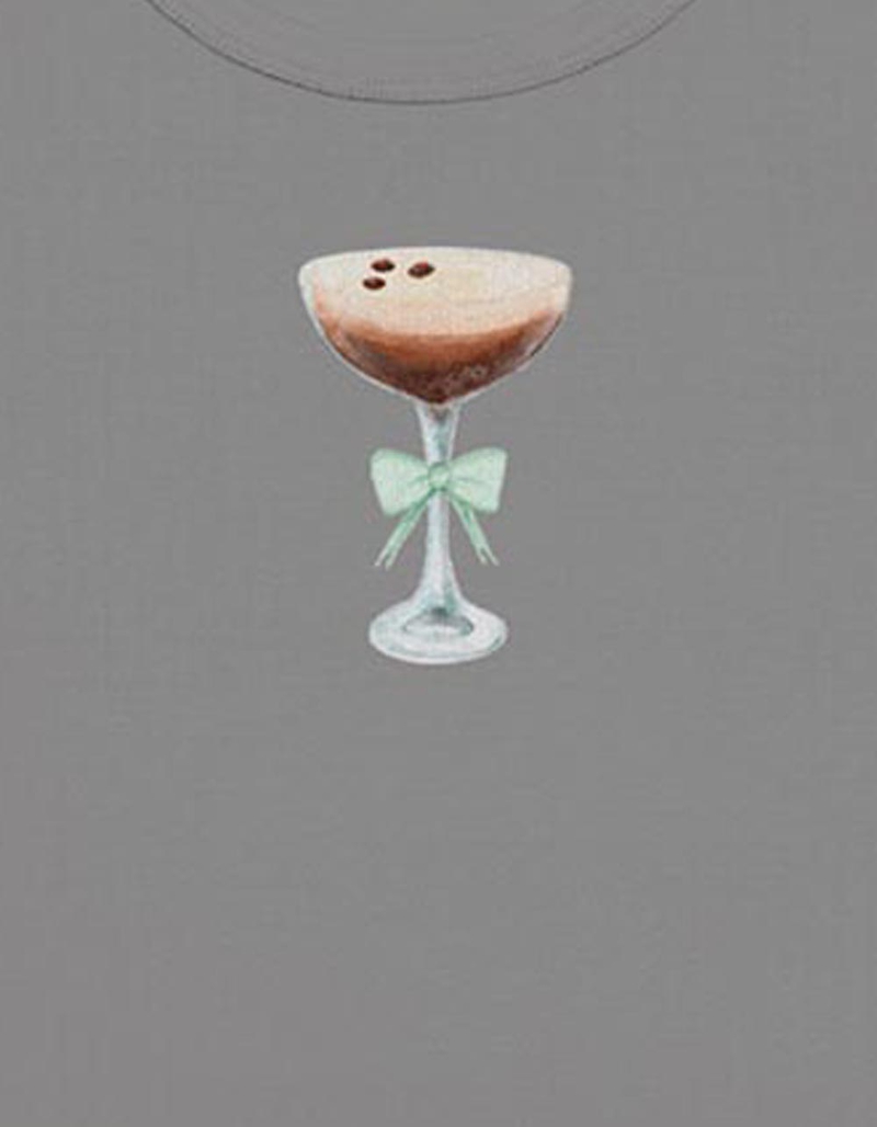 DRINKS Espresso Martini Womens Baby Tee image number 1