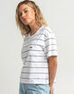 VANS OTW Womens Stripe Pocket Tee image number 2