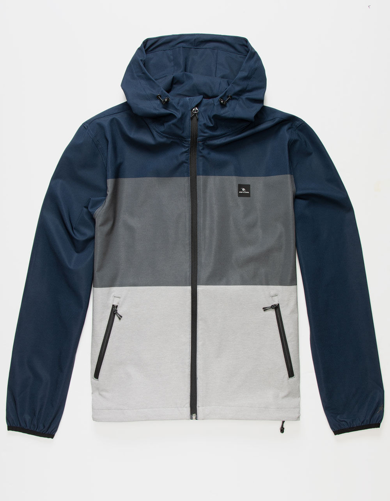 RIP CURL Elite Blocked Anti Series Mens Navy Jacket image number 0