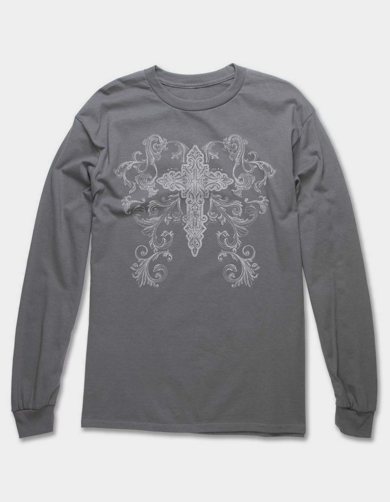 CROSS Grunge Unisex Long Sleeve Tee image number 0