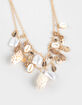 FULL TILT Layered Multi Shell Charm Necklace image number 2