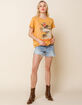 FREE PEOPLE Makai Cutoff Womens Denim Shorts image number 4