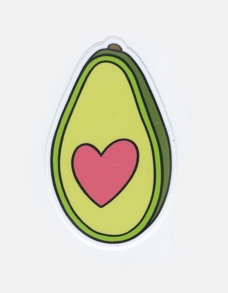THE FOUND Avocado Heart Sticker image number 0