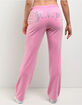 JUICY COUTURE OG Big Bling Womens Track Pants image number 1
