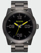 NIXON Corporal SS Black Gunmetal & Lime Watch image number 1