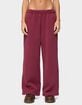 EDIKTED Basic Girl Wide Leg Edikted Sweatpants image number 1