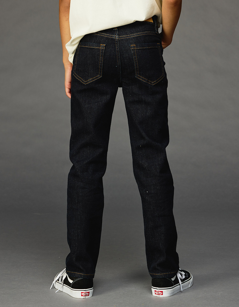 RSQ Boys Slim Dark Denim Jeans image number 3