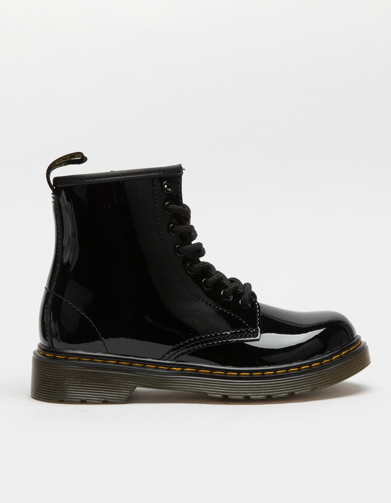 DR. MARTENS 1460 Girls Patent Leather Boots image number 1