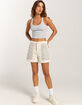 LEE High Rise Womens Carpenter Shorts image number 6