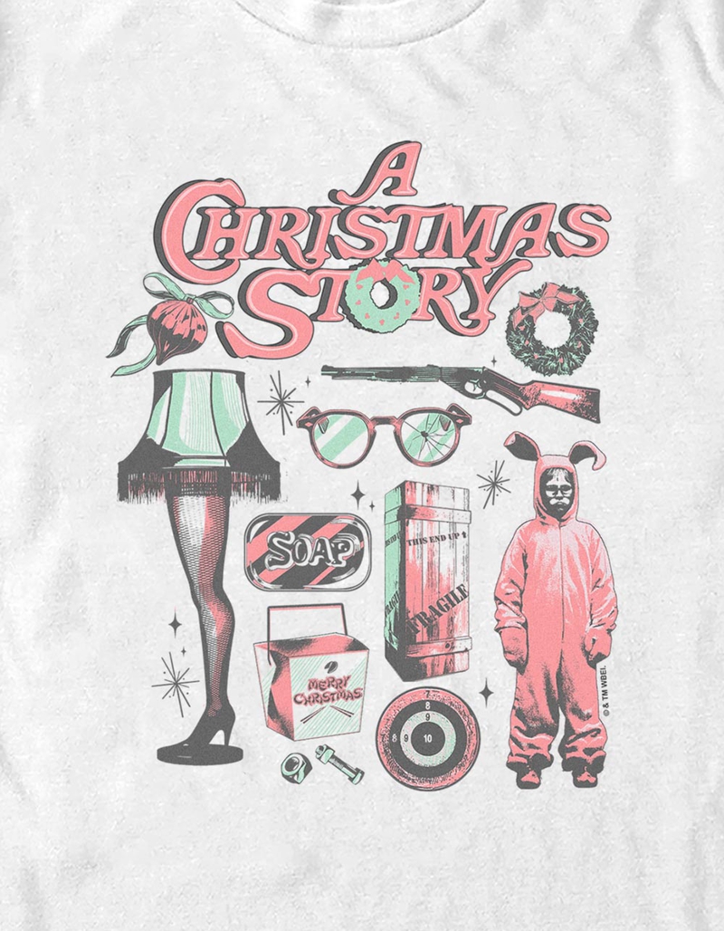 A CHRISTMAS STORY Icons Unisex Tee image number 1