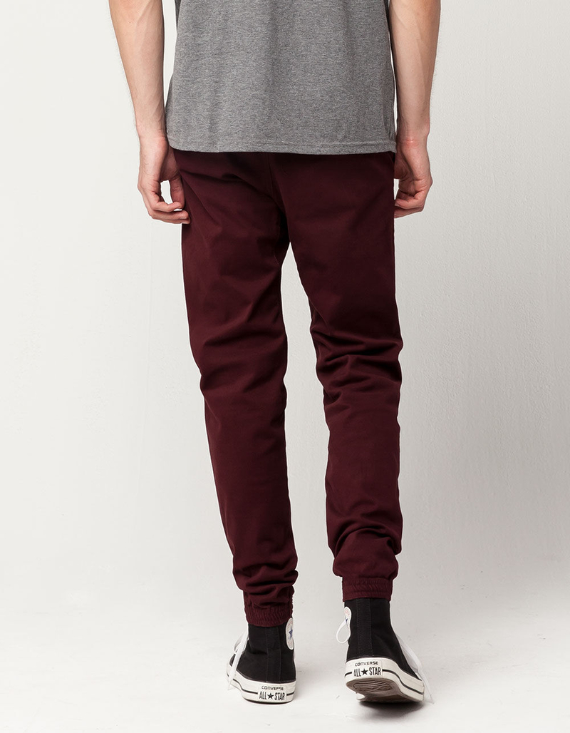 CHARLES AND A HALF Mens Twill Jogger Pants image number 2