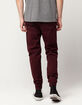 CHARLES AND A HALF Mens Twill Jogger Pants image number 3